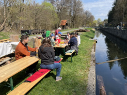 Brotzeit nach einer Führung