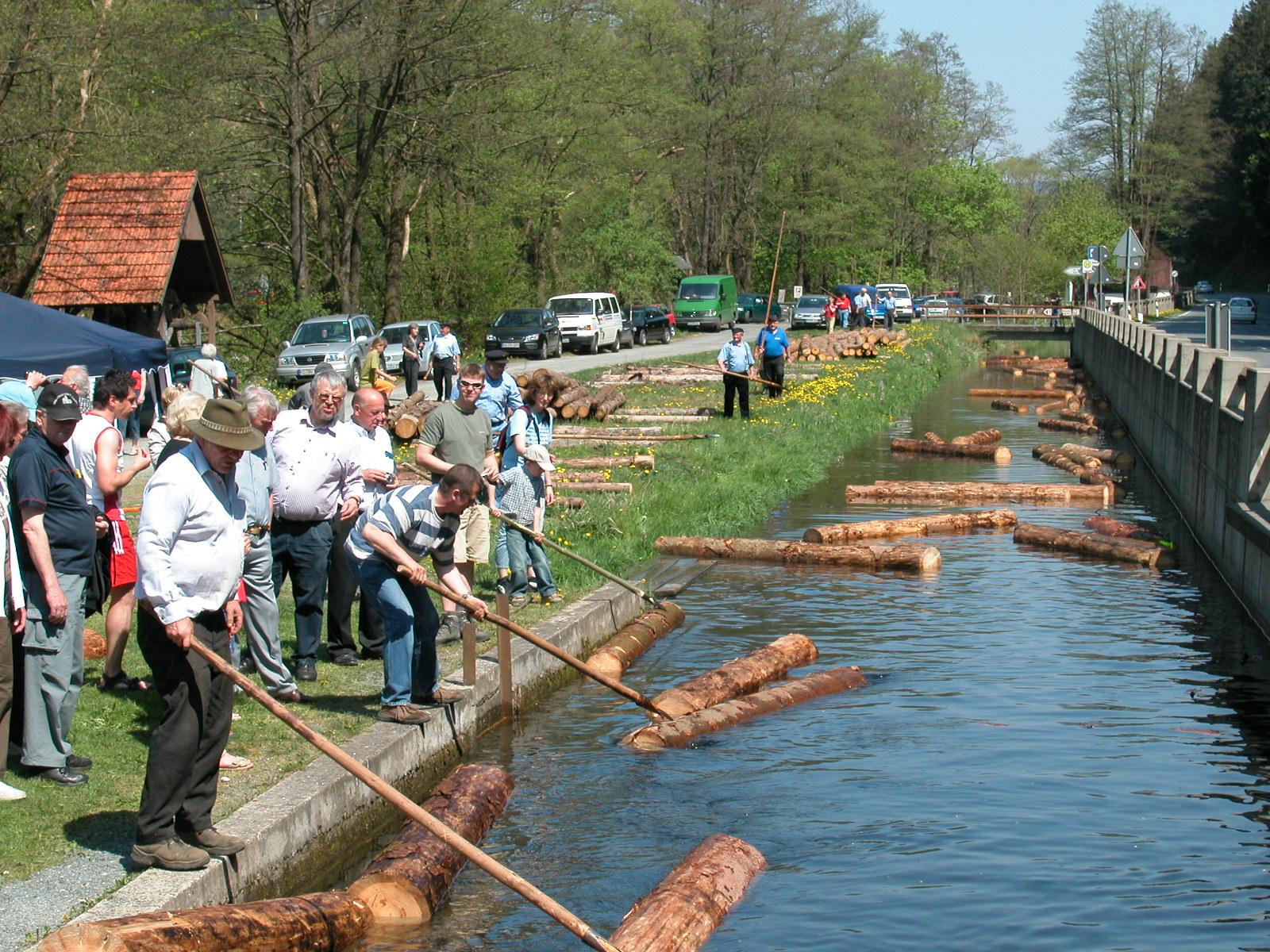 Entnahme der Blöcher